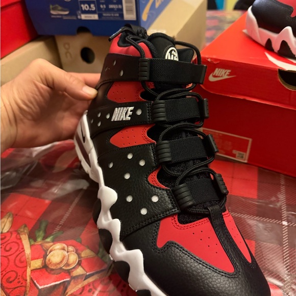 Nike AIR MAX CB BLACK/ Gym red sz 11 mens $267 plus taxes, fees and shipping!! main image 5